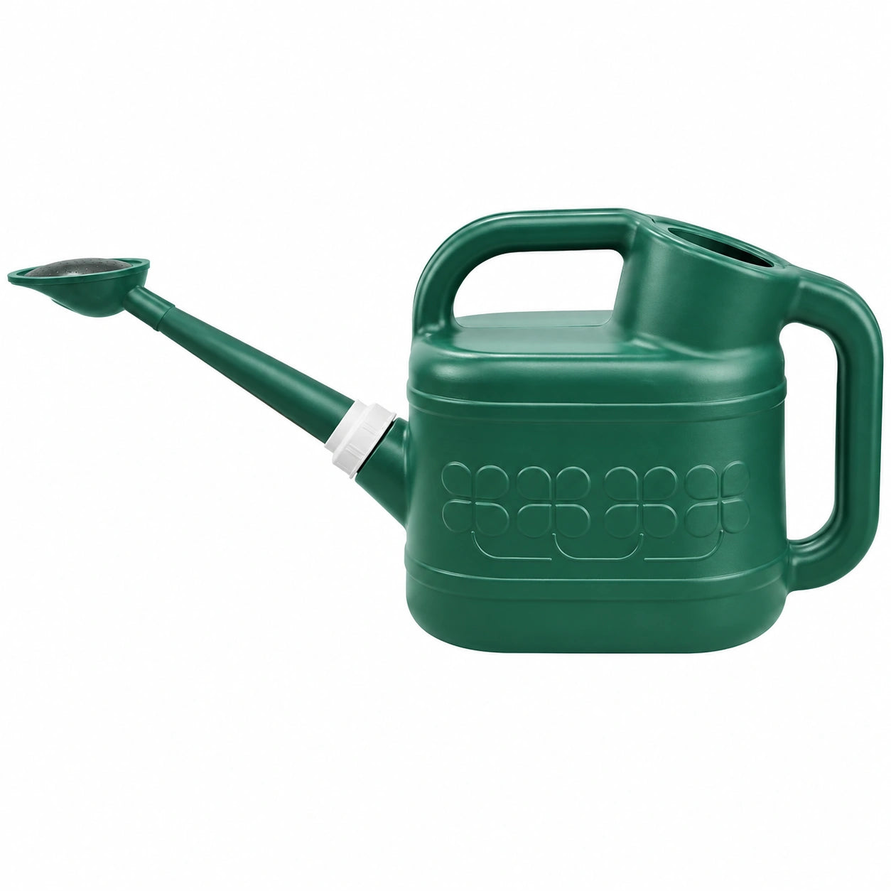 Arrosoir 10 L en plastique vert à pomme d'arrosage pour jardin
